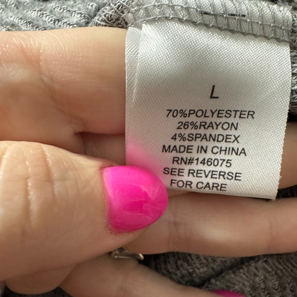 Gray Button-Up Sweater Top - Picture 5 of 5